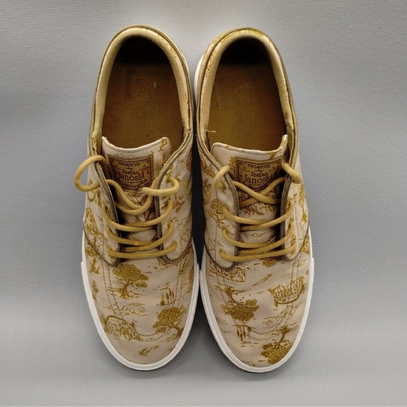 Nike SB Zoom Stefan Janoski OG+ 'City Of Style' Mens Size 10.5 Bronzine Sesame‎ - Picture 7 of 9